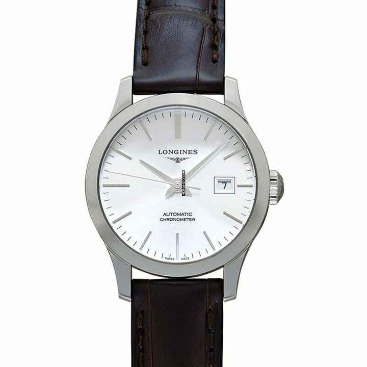 Longines Record L23214722 - Record Automatic Silver Dial Stainless Steel Ladies Watch </h1> 