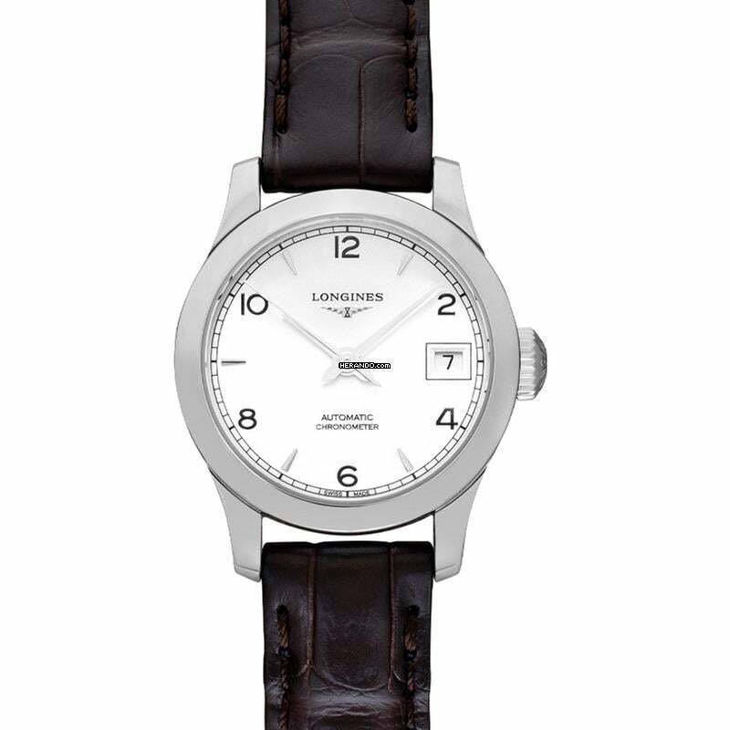  Longines Record L23204762 - Record Automatic Silver Dial Stainless Steel Ladies Watch </h1> 