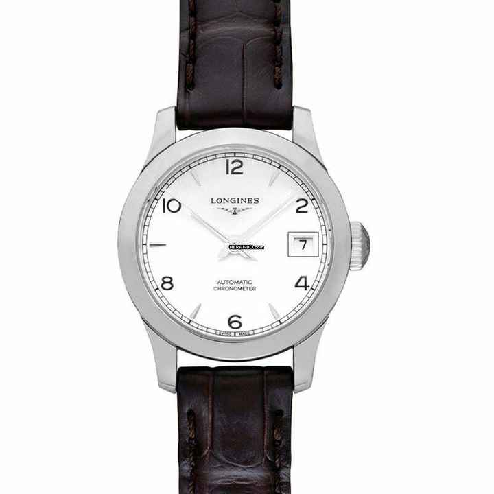  Longines Record L23204762 - Record Automatic Silver Dial Stainless Steel Ladies Watch </h1> 