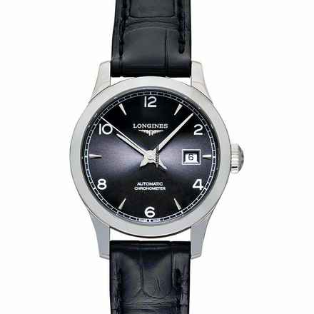  Longines Record L23214562 - Record Automatic Black Dial Stainless Steel Ladies Watch </h1> 