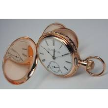 Thumbnail von Elgin Savonette Taschenuhr 14 kt. von ca. 1882