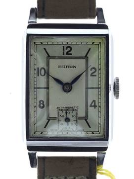  Buren Gents manual wind Antimagnetic Wristwatch </h1> 