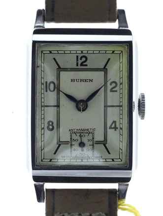 Buren Gents manual wind Antimagnetic Wristwatch </h1> 