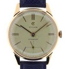 Thumbnail von Cyma Gents Wristwatch Cymaflex </h1>