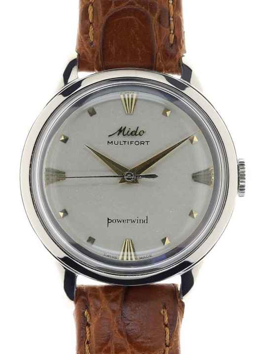  Mido Multifort Gents Automatic Wristwatch Multifort Powerwind </h1> 