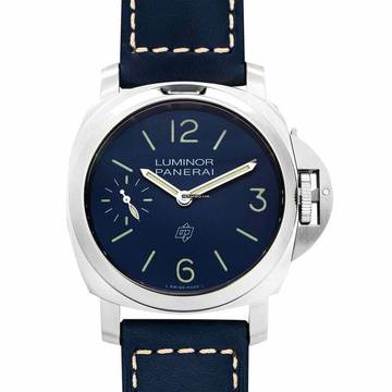  Panerai Luminor PAM01085 - Luminor Manual-winding Blue Dial Stainless Steel Men's Watch </h1> 