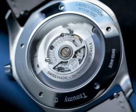 Thumbnail von Tzoumy Genève Anthrazit Rhodinierte Sekunde (5-Jahre Garantie)