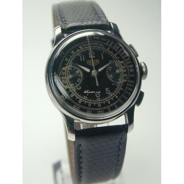 Thumbnail von Heuer Chronograph Valjoux 23 ca. 1940