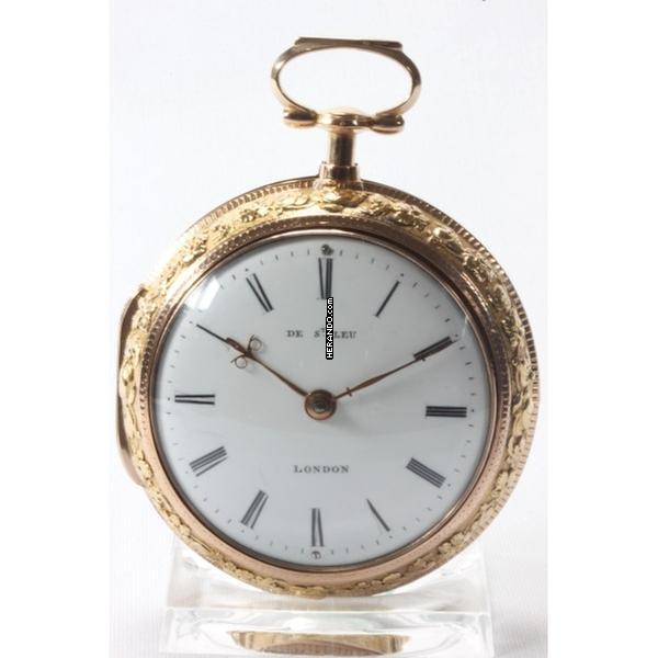  Spindel Daniel De St. Leu „London“ Selbstschlag taschenuhr 