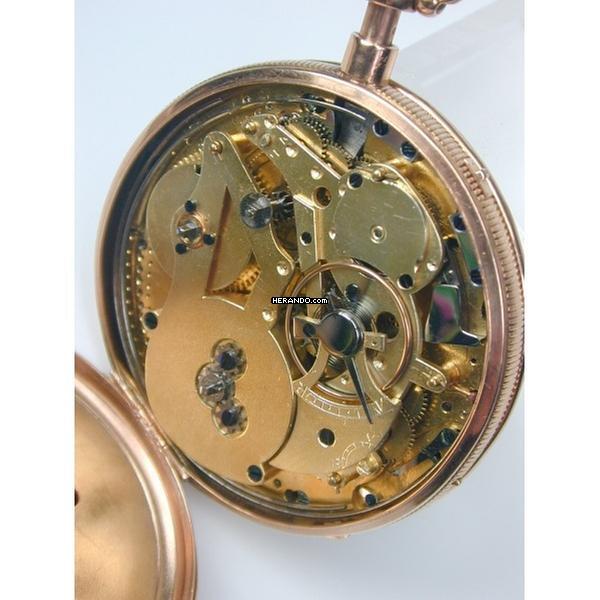 Thumbnail von Musikspiel Taschenuhr / Repetition 18 kt. von ca. 1820