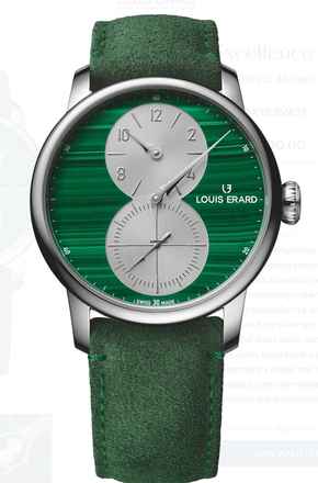  Louis Erard Excellence Régulateur Malachite 