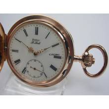 Thumbnail von Schweizer Savonette-Goldtaschenuhr Zodiac Le Locle