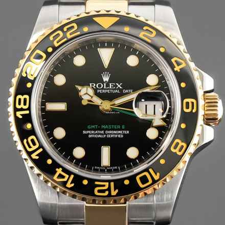  Rolex GMT-Master II Stahl/Gold LC EU 