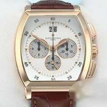 Thumbnail von Vacheron Constantin Malte Tonneau Chronograph 49180 Rosegold 750 Automatik 18kt Rose Gold </h1>