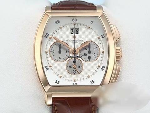  Vacheron Constantin Malte Tonneau Chronograph 49180 Rosegold 750 Automatik 18kt Rose Gold </h1> 