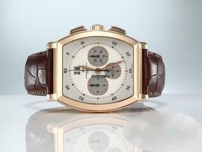 Thumbnail von Vacheron Constantin Malte Tonneau Chronograph 49180 Rosegold 750 Automatik 18kt Rose Gold </h1>