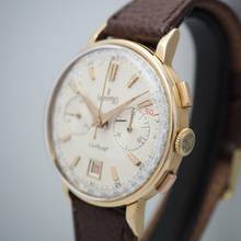 Thumbnail von Eberhard & Co. Contadat Chronograph Vintage RoséGold 18k/750 </h1>