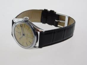 Thumbnail von Omega Seamaster 1954 Vintage Ref. 2802 - 1SC Kaliber 471 Rarität 34 mm ohne Krone </h1>