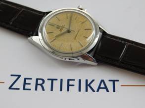 Thumbnail von Omega Seamaster 1954 Vintage Ref. 2802 - 1SC Kaliber 471 Rarität 34 mm ohne Krone </h1>