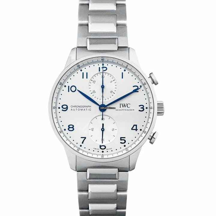  IWC Portugieser Automatik IW371617 - Portugieser Automatic Silver Dial Stainless Steel Men's Watch </h1> 