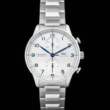 Thumbnail von IWC Portugieser Automatik IW371617 - Portugieser Automatic Silver Dial Stainless Steel Men's Watch </h1>