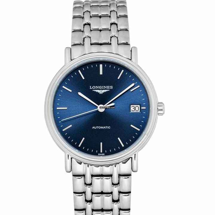  Longines Présence L48214926 - Présence Automatic Blue Dial Stainless Steel Ladies Watch </h1> 
