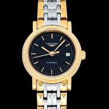 Thumbnail von Longines Présence L43212527 - Les Grandes Classiques Automatic Black Dial Stainless Steel Ladies Watch </h1>