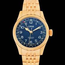 Thumbnail von Oris Big Crown Pointer Date 01 754 7741 3165-07 8 20 01 - Oris Big Crown Automatic Blue Dial Bronze Men's Watch </h1>