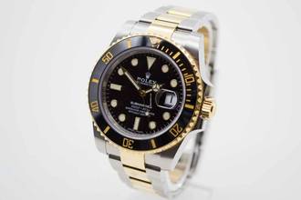 Thumbnail von Rolex Submariner Date 116613LN near NOS / EU aus 2019 </h1>