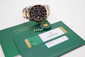 Thumbnail von Rolex Submariner Date 116613LN near NOS / EU aus 2019 </h1>