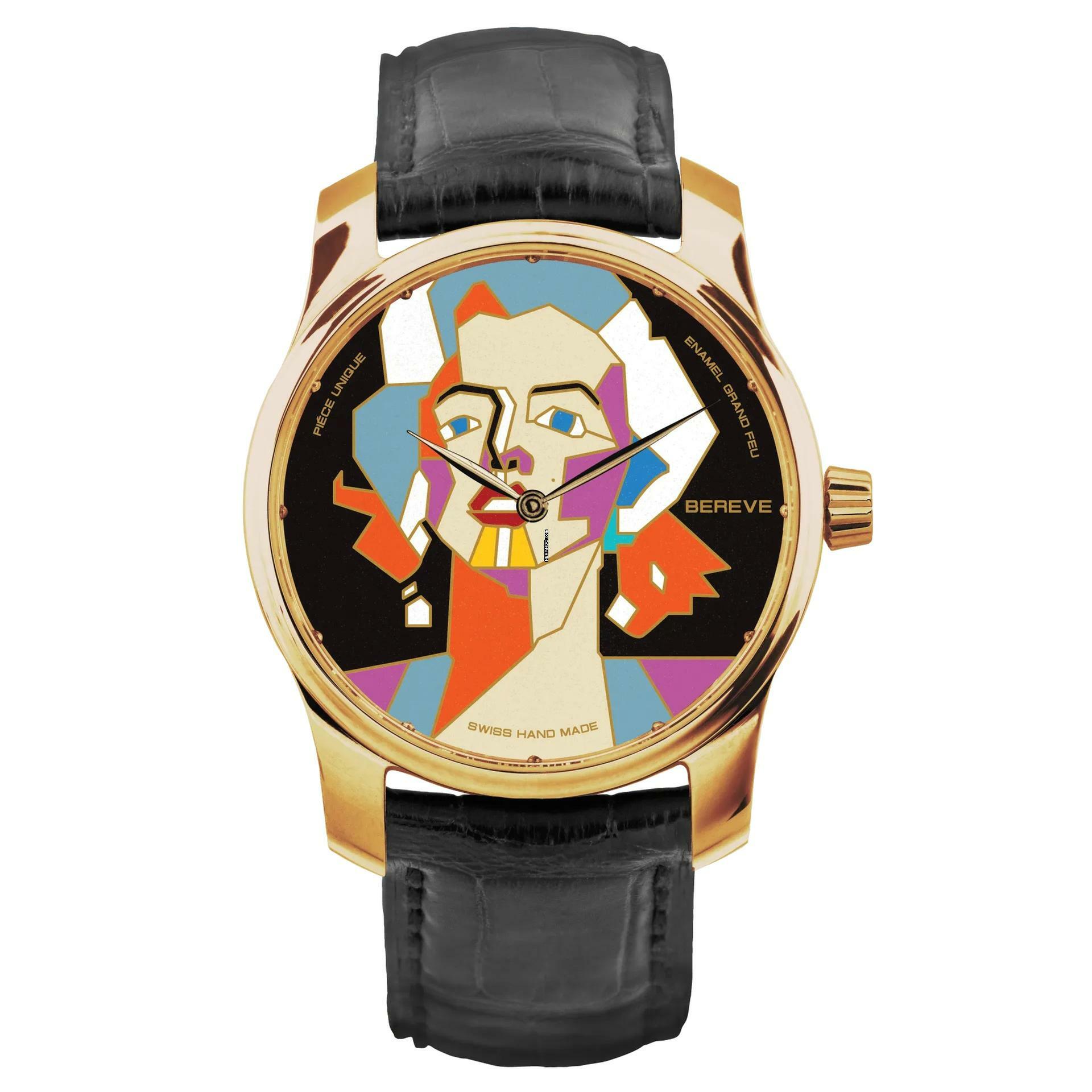 Bereve N.J. Enamel Grand Feu Collection Unique Piece