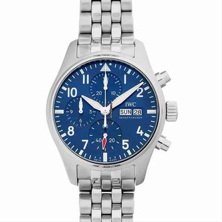  IWC Fliegeruhr IW388102 - Pilot Automatic Blue Dial Stainless Steel Men's Watch </h1> 