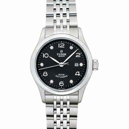  Tudor 1926 91350-0004 - Tudor 1926 Automatic Black Dial Stainless Steel Ladies Watch </h1> 