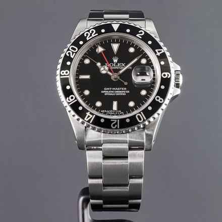  Rolex GMT-Master Stahl Fullset LC 100 - STRAIGHT CROWN 