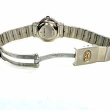 Thumbnail von Cartier Santos Octagon 25mm Automatic 2 Tone 0.32TCW Diamond Watch </h1>