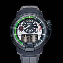 Thumbnail von HYT H1 148-DL-21-GF-RU - H1 Manual-winding Black Dial Titanium Men's Watch </h1>