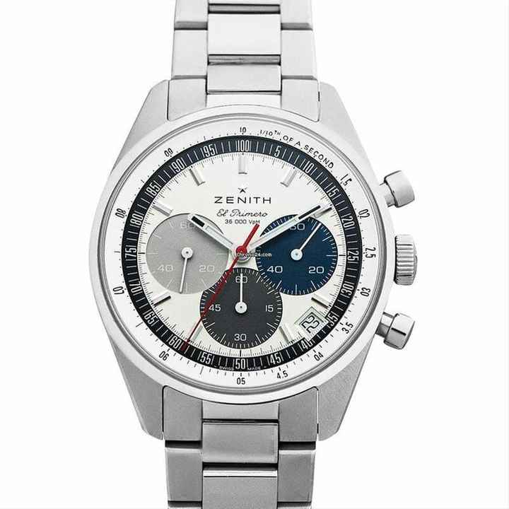  Zenith 03.3200.3600/69.m3200 - Chronomaster Automatic White Dial Stainless Steel Men's Watch </h1> 