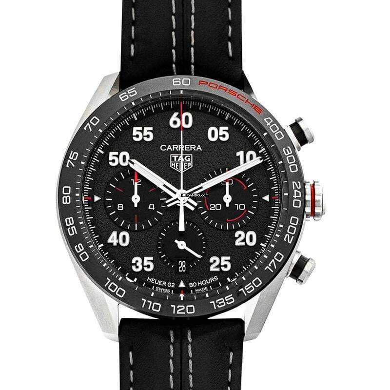  TAG Heuer Carrera Porsche Chronograph Special Edition CBN2A1F.FC6492 - Carrera Automatic Grey Dial Stainless Steel Men's Watch </h1> 
