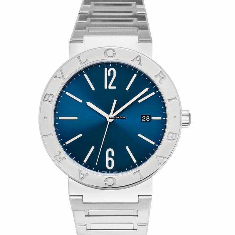  Bulgari Bulgari 103720 - Bvlgari Bvlgari Automatic Blue Dial Stainless Steel Men's Watch </h1> 