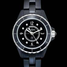 Thumbnail von Chanel J12 H2569 - J12 Quartz Black Dial Ceramic Ladies Watch </h1>