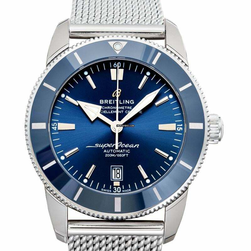  Breitling Superocean Heritage II 46 AB2020161C1A1 - Superocean Heritage Automatic Blue Dial Stainless Steel Men's Watch </h1> 