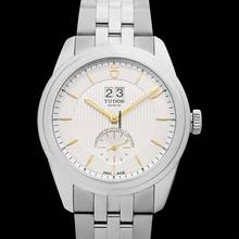 Thumbnail von Tudor Glamour Double Date 57100-0002 - Glamour Automatic Silver Dial Stainless Steel Men's Watch </h1>