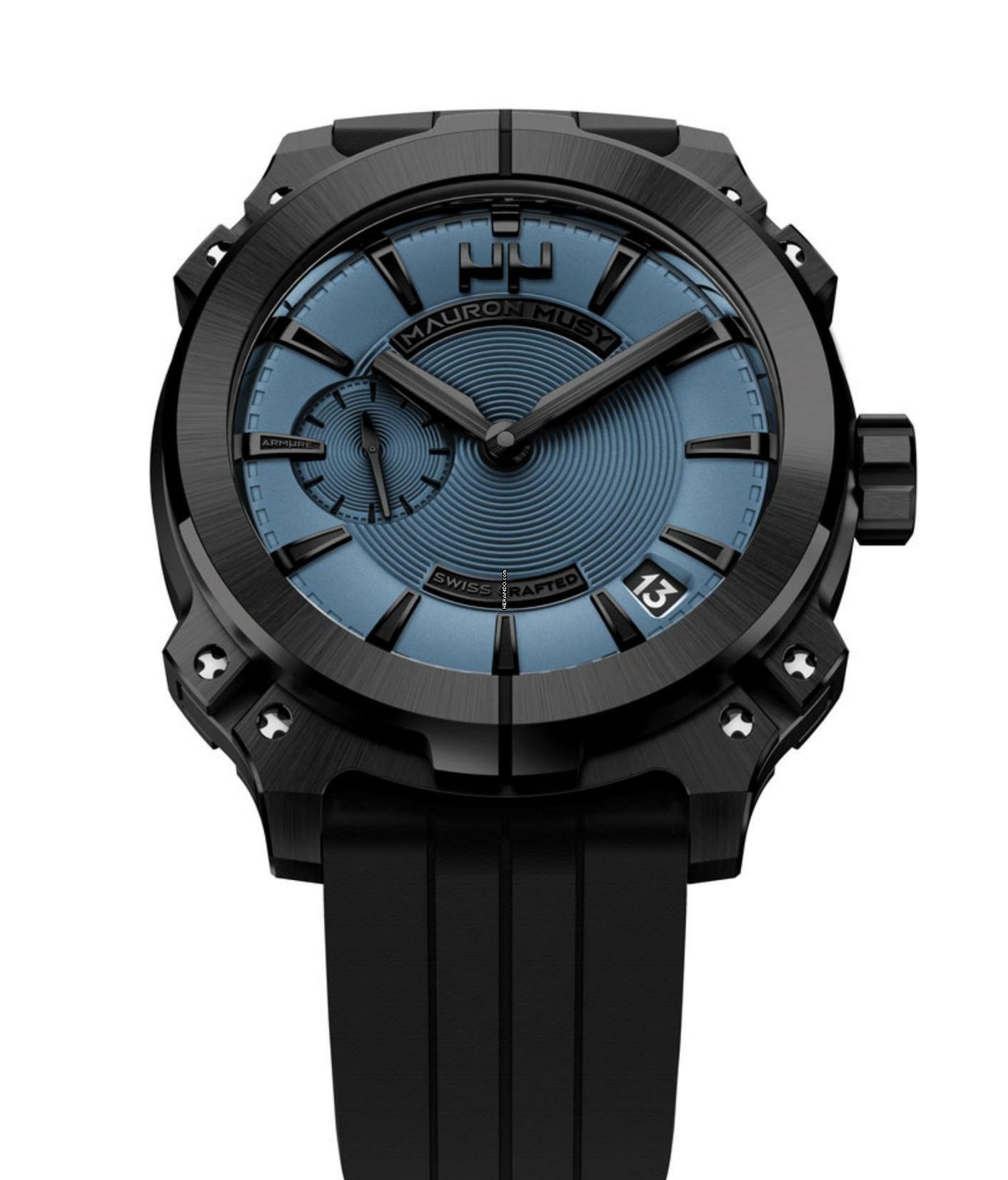 Mauron Musy Armure Black Titanium