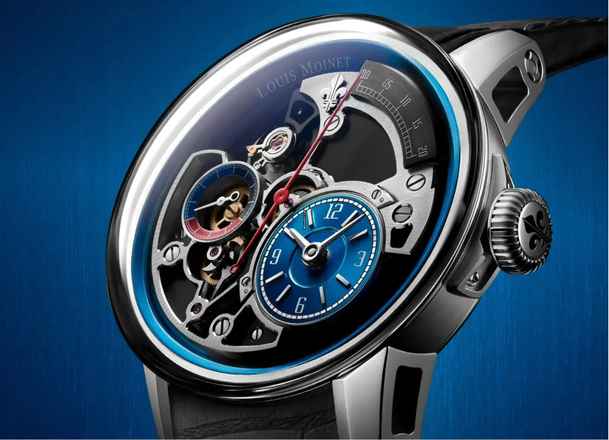  Louis Moinet Tempograph Spirit Alaska Blue 