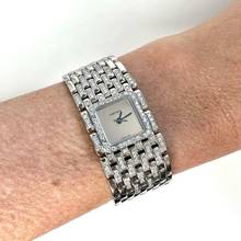 Thumbnail von Cartier Panthère RUBAN Quartz Steel ~1.32TCW DIAMOND Watch </h1>