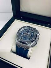Thumbnail von Audemars Piguet Royal Oak Offshore Chronograph Schumacher - PLATINUM - 100 pieces LTD - 2013 - Full set
