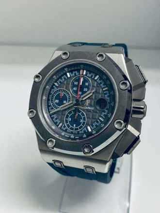  Audemars Piguet Royal Oak Offshore Chronograph Schumacher - PLATINUM - 100 pieces LTD - 2013 - Full set 