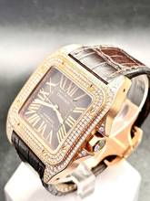 Thumbnail von Cartier Santos 100 ROSEGOLD (XL Size) 18Kt Top Condition Box&papers </h1>