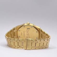 Thumbnail von Audemars Piguet Royal Oak AP Royal Oak Medium Wood Green Dial Lünette mit original Diamantbesatz </h1>