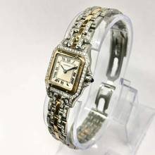 Thumbnail von Cartier Panthère 23mm 1 Row Gold 2.10TCW Diamond Bezel/Bracelet Watch </h1>